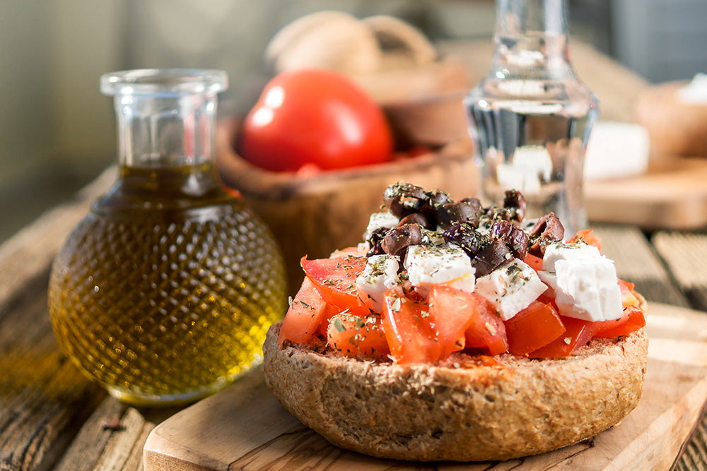 Dakos – Kretische Vorspeise mit Tomate und Feta