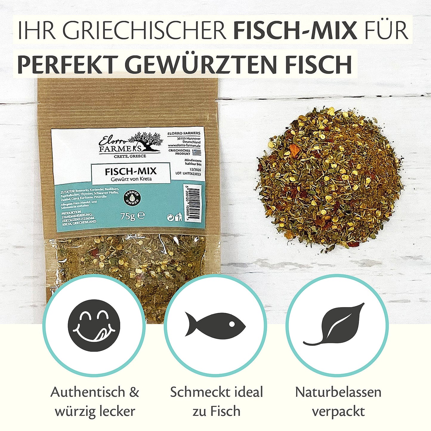 Griechisches Fisch-Gewürz