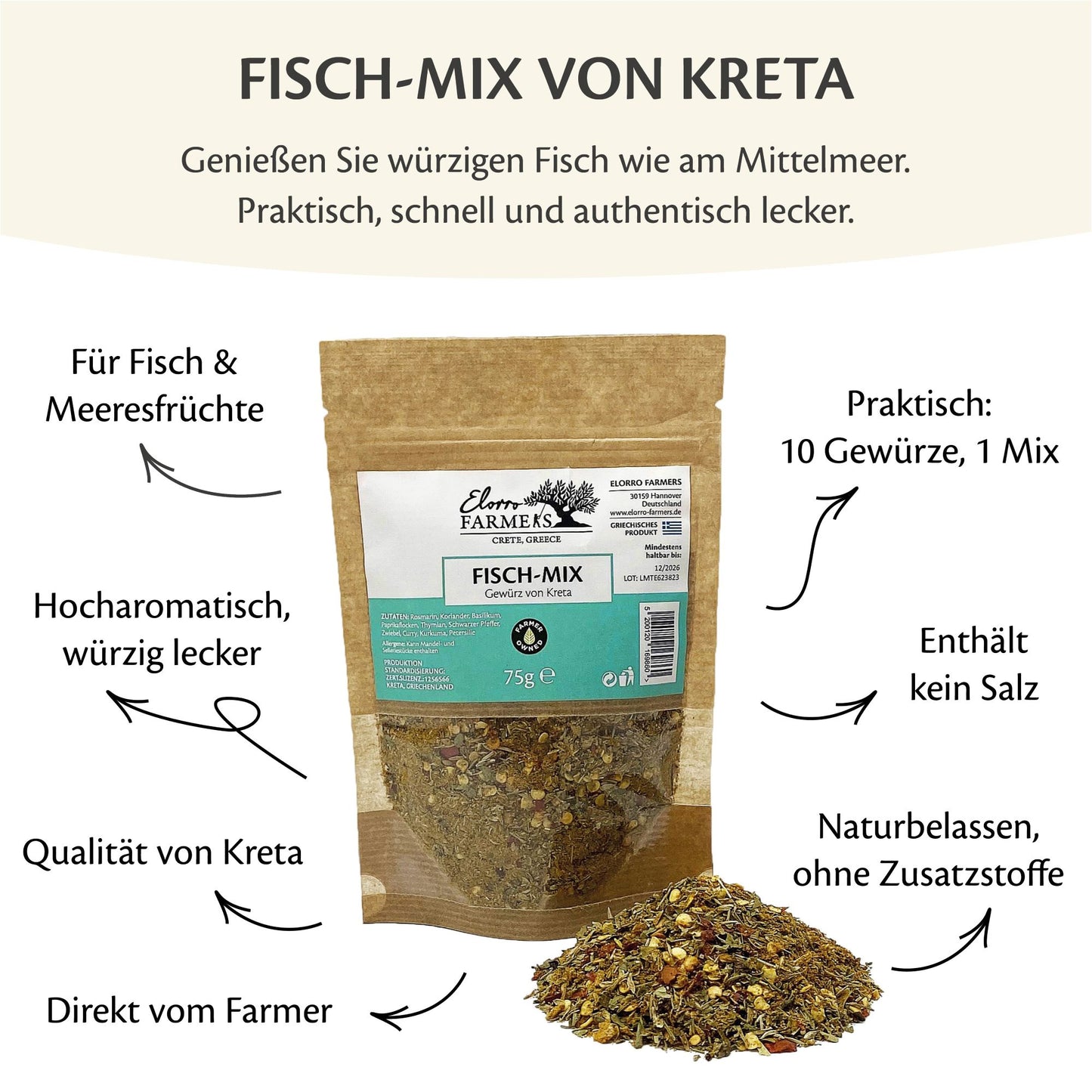 Griechisches Fischgewürz