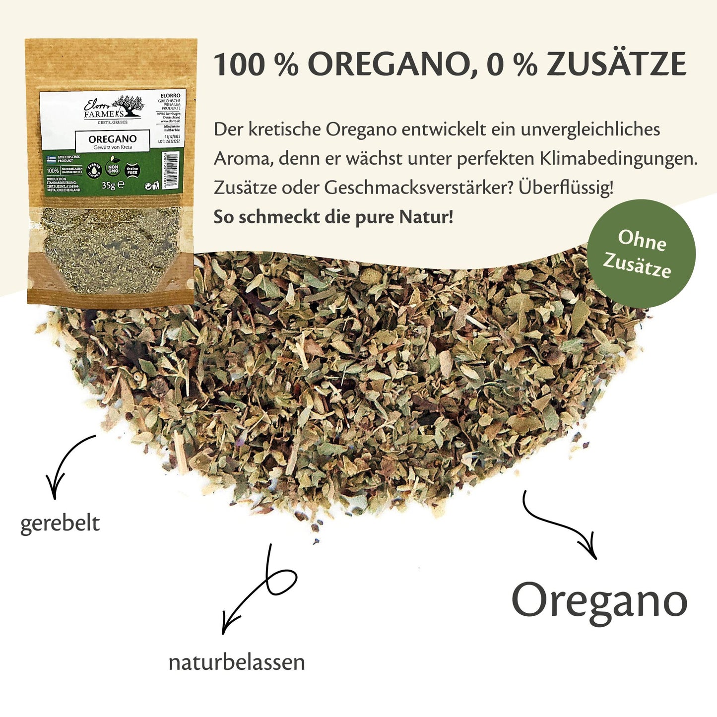 Oregano naturbelassen frisch