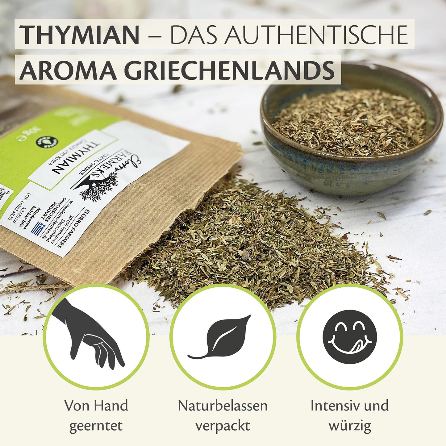 Thymian Kreta Gewürz