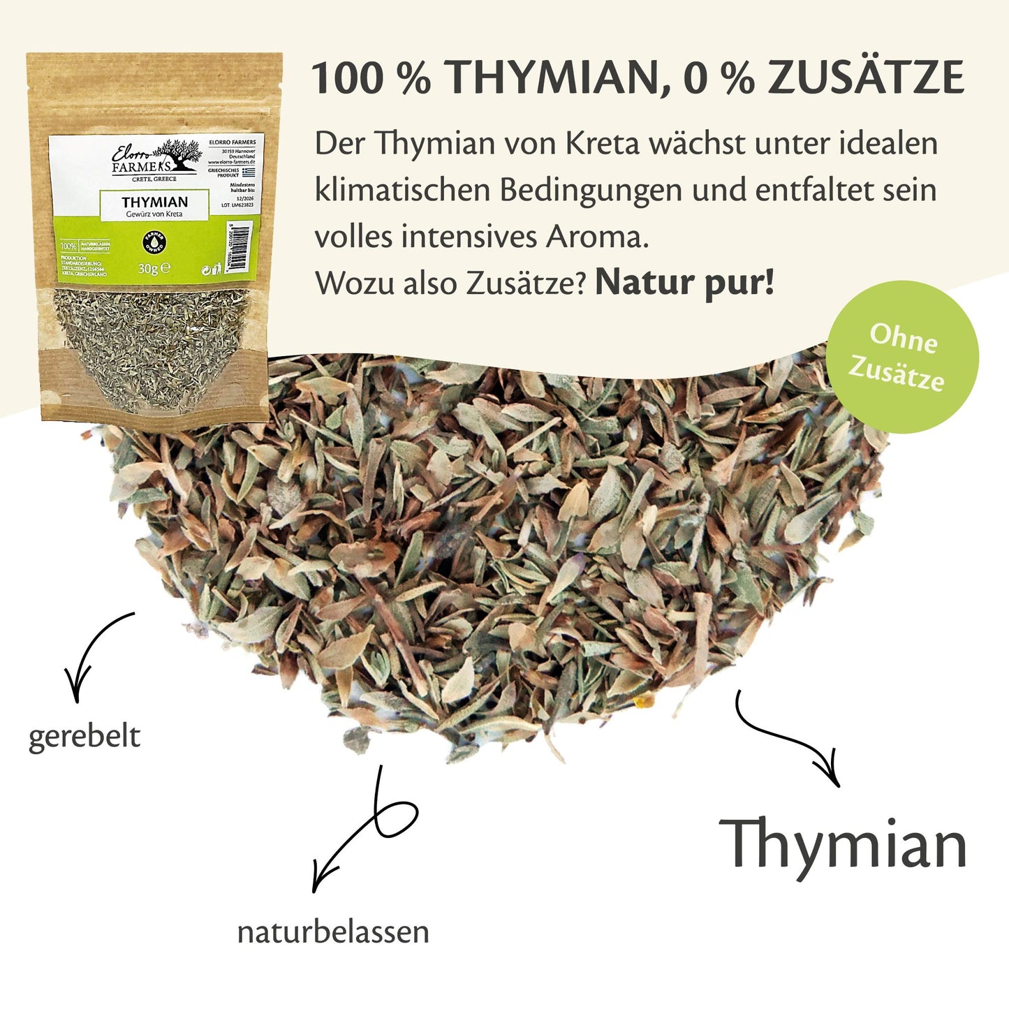 Thymian naturbelassen