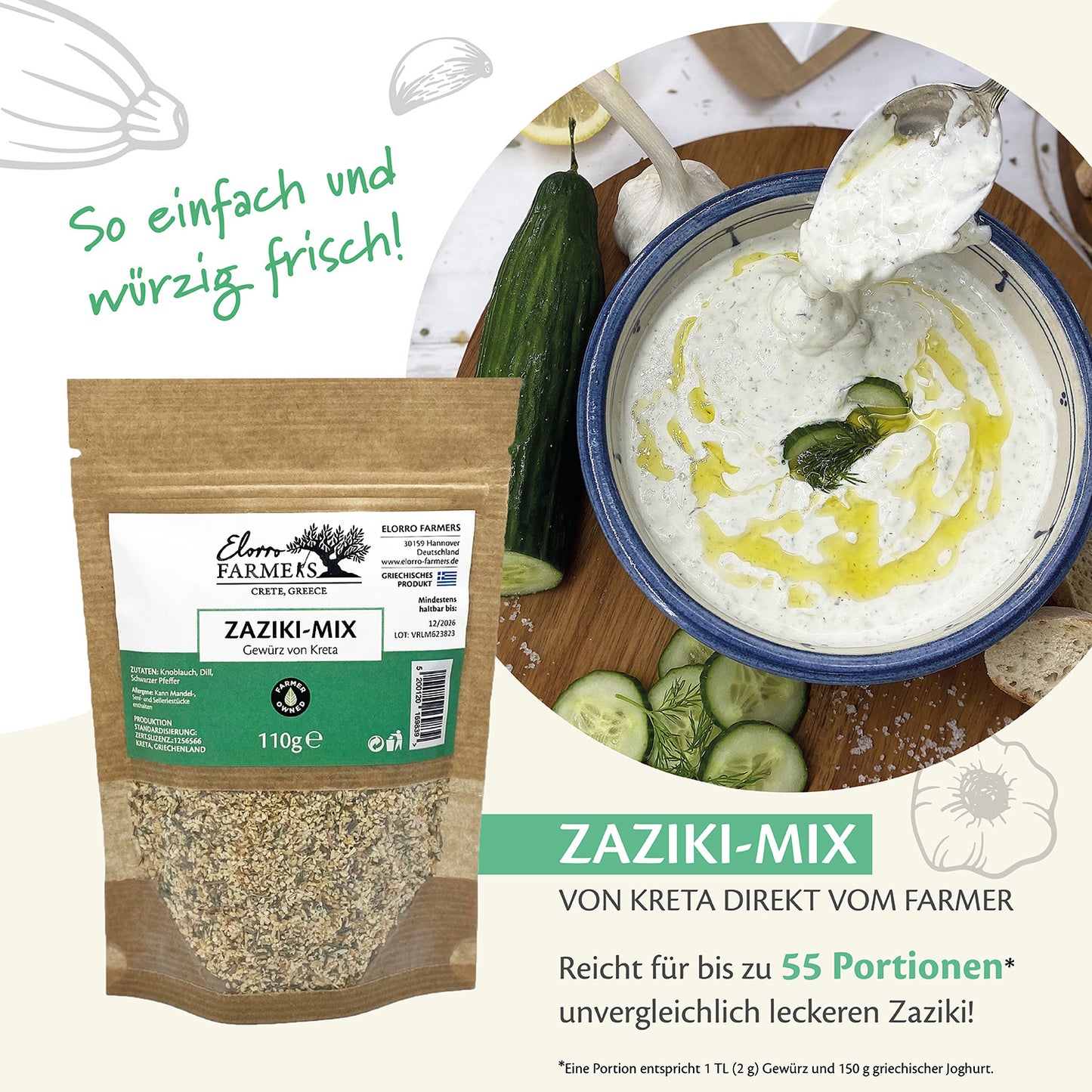 Tzatziki Gewürz