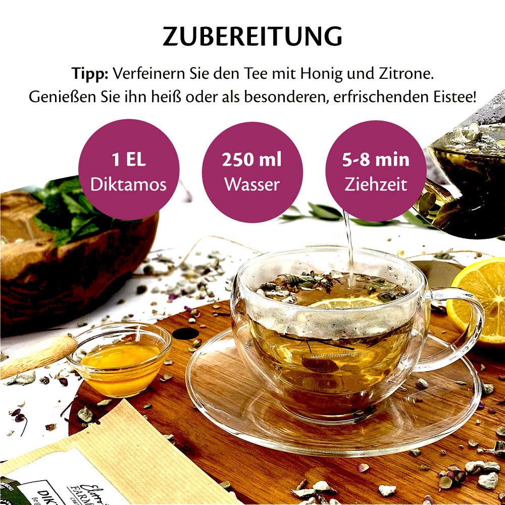 Verwendung Diktamos Tee