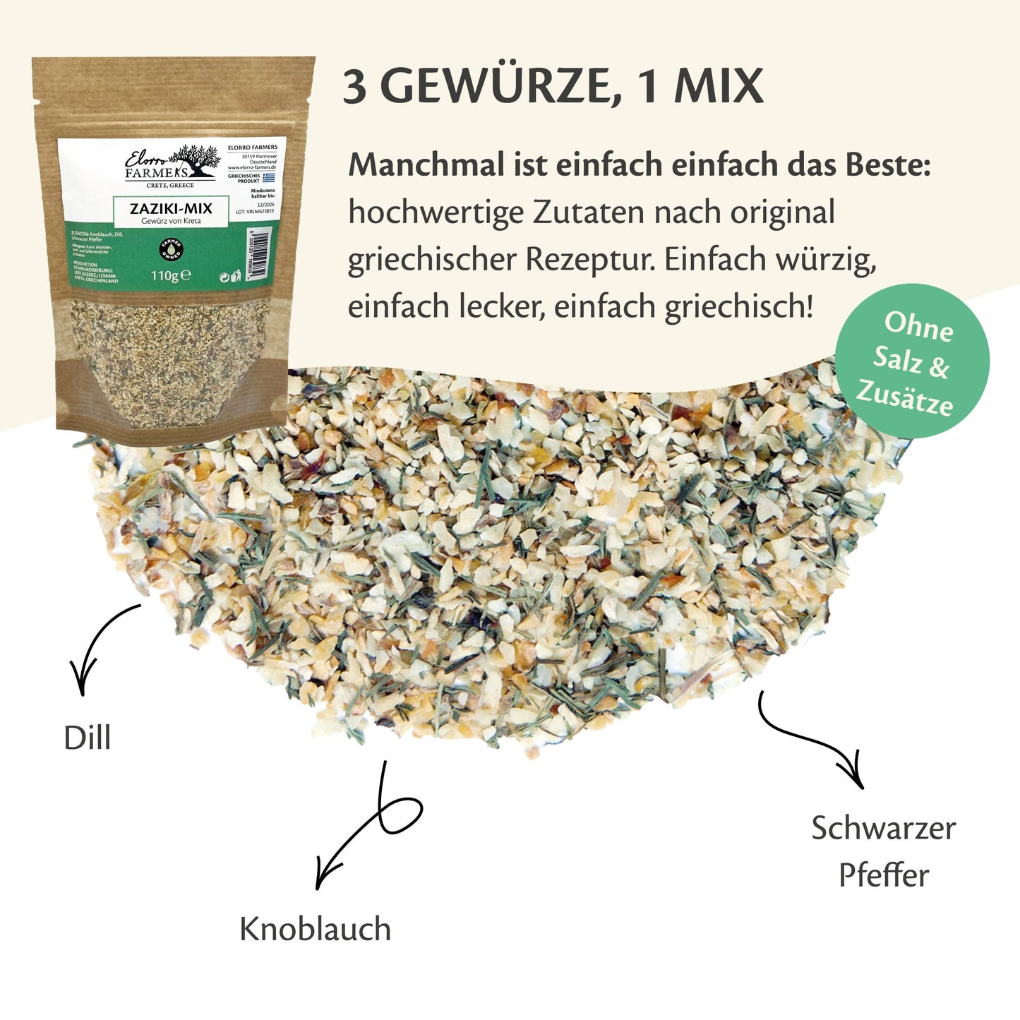 Zaziki naturbelassen