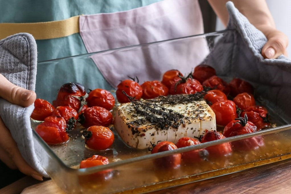 Ofenfeta mit Oregano